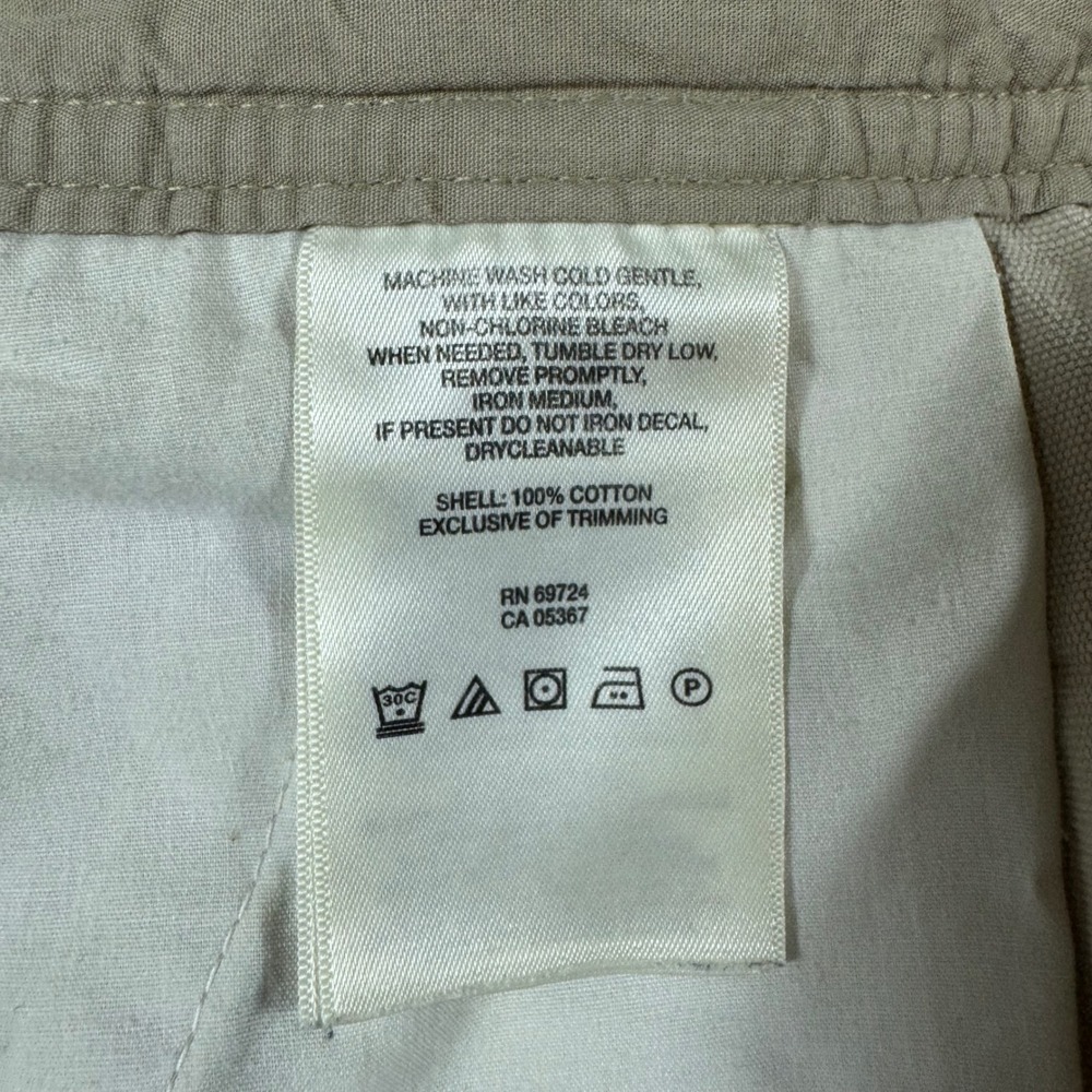 Columbia Mens 34w 9L Omni-Shield Cotton Canvas Cargo Shorts Tan Khaki 1192 - Picture 4 of 8